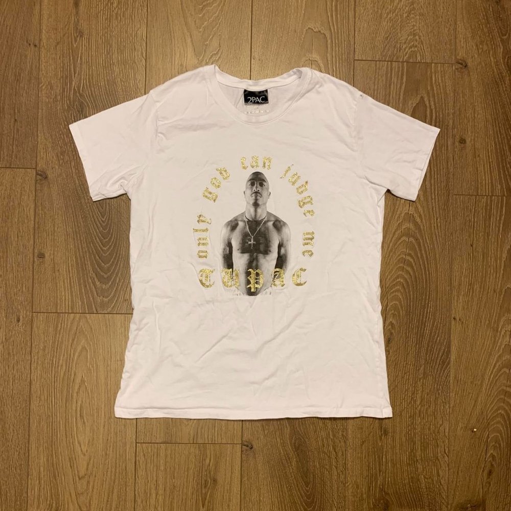 Y2K 2pac only god can judge me t-shirt